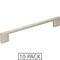 Jeffrey Alexander 160 mm Center-to-Center Satin Nickel Square Sutton Cabinet Bar Pull 635-160SN-10 - alternate 1